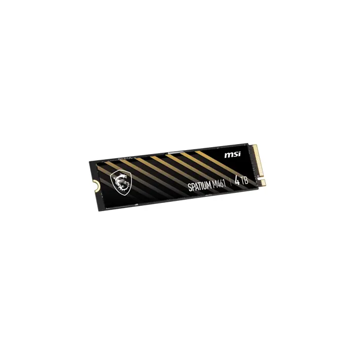 MSI SPATIUM M461 PCIe 4.0 NVMe M.2 4TB PCI Express 4.0 3D NAND