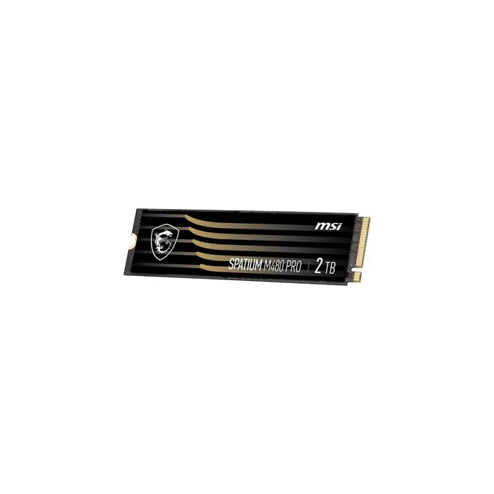 MSI SPATIUM M480 PRO PCIE 4.0 NVME M.2 2TB internal solid state drive PCI Express 4.0 3D NAND