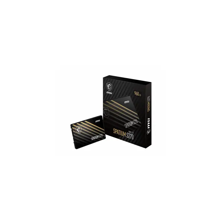 MSI SPATIUM S270 SATA 2.5 240GB internal solid state drive 2.5" Serial ATA III 3D NAND