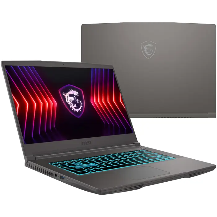 MSI Thin 15 B12UC-1439, 39,6 cm (15,6 Zoll) 144 Hz, Intel i5-12450H, RTX 3050 Gaming Notebook-0016R8-1439