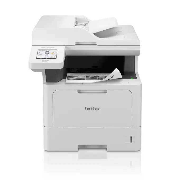 Multifunction Printer | DCP-L5510DW | Laser | Mono | All-in-one | A4 | Wi-Fi | White