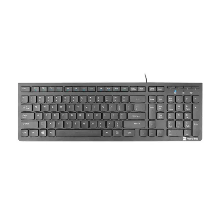 NATEC Discus 2 keyboard USB USB US Slim