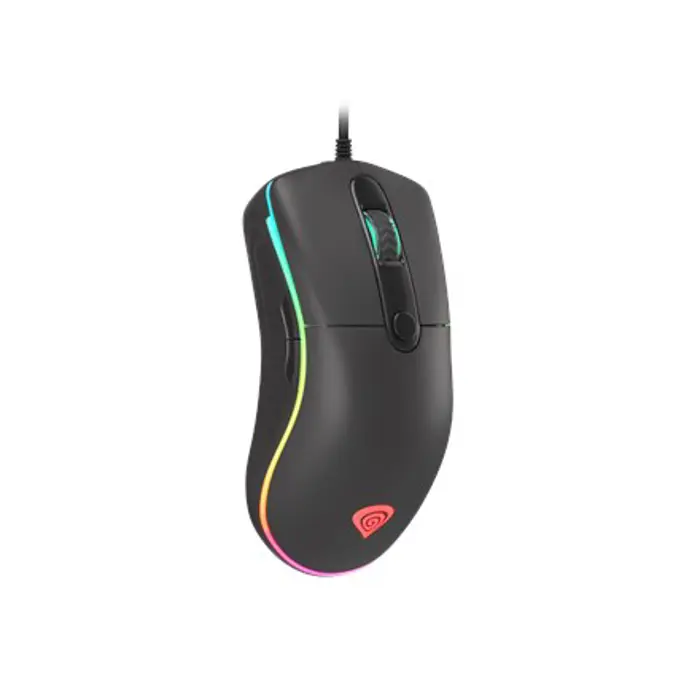 Natec GENESIS Krypton 510 Wired gaming mouse 8000 DPI RGB Black