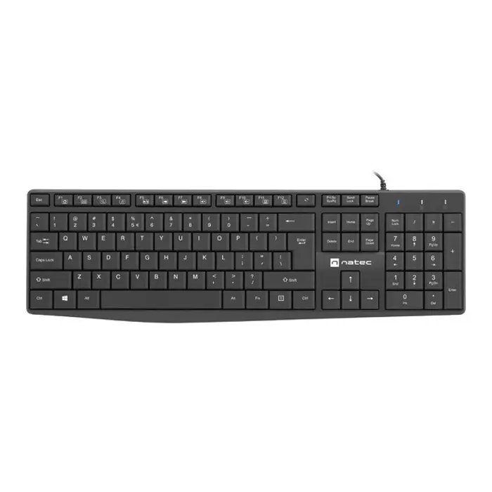 NATEC KEYBOARD NAUTILUS US SLIM