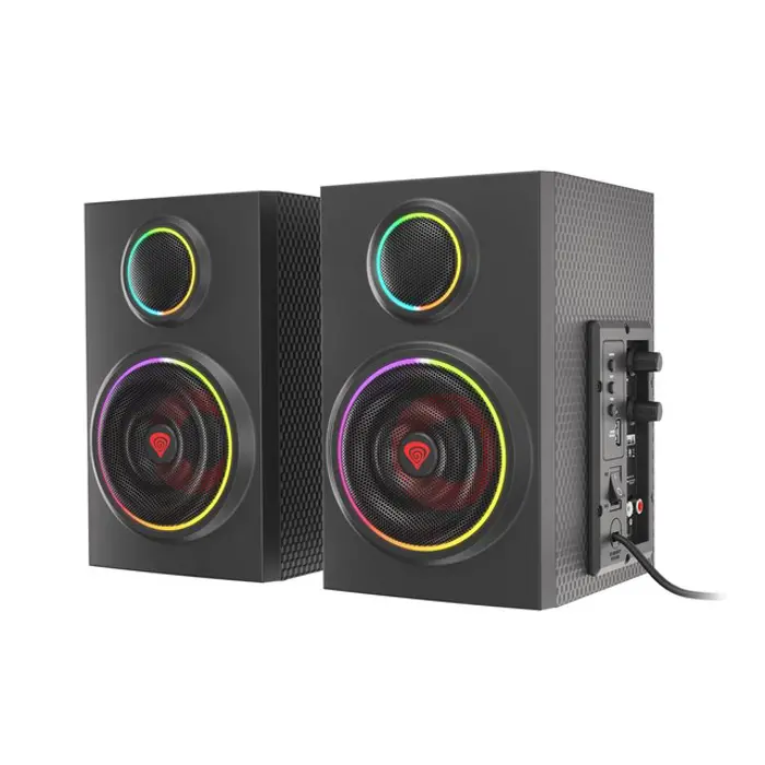 NATEC SPEAKERS 2.0 HELIUM 300 BT BLACK ARGB