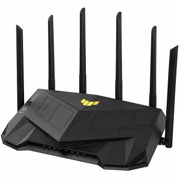 Router Asus TUF Gaming AX6000, AX6000, WiFi 6, Dual band 2.4GHz/5GHz, 1×WAN, 5×LAN 