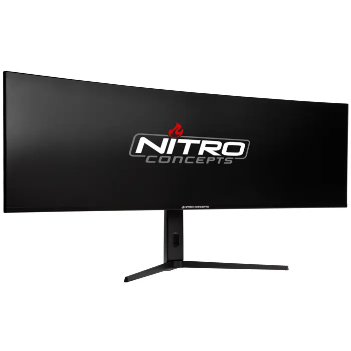 Nitro Concepts SM1 Simracing Monitor, 124,5 cm (49 Zoll) Curved, 144Hz, FreeSync, G-Sync, HDMI, DP, USB-NC-SR-RM-001