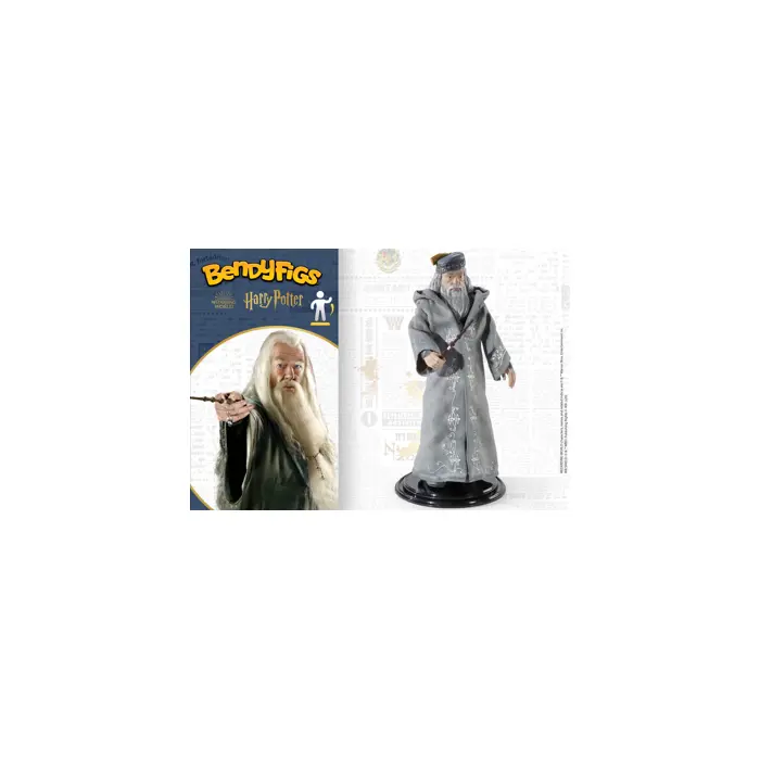 NOBLE COLLECTION - HARRY POTTER - BENDYFIGS - ALBUS DUMBLEDORE - 849421006822