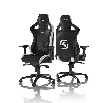 Noblechairs EPIC Gaming Stolica - SK Gaming Edition - crno/bijelo/plavo NBL-PU-SKG-001