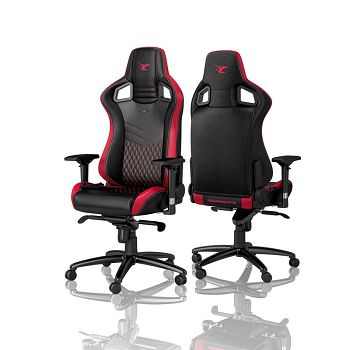 Noblechairs EPIC Gaming Stolica - mousesports Edition - crna/crvena NBL-PU-MSE-001