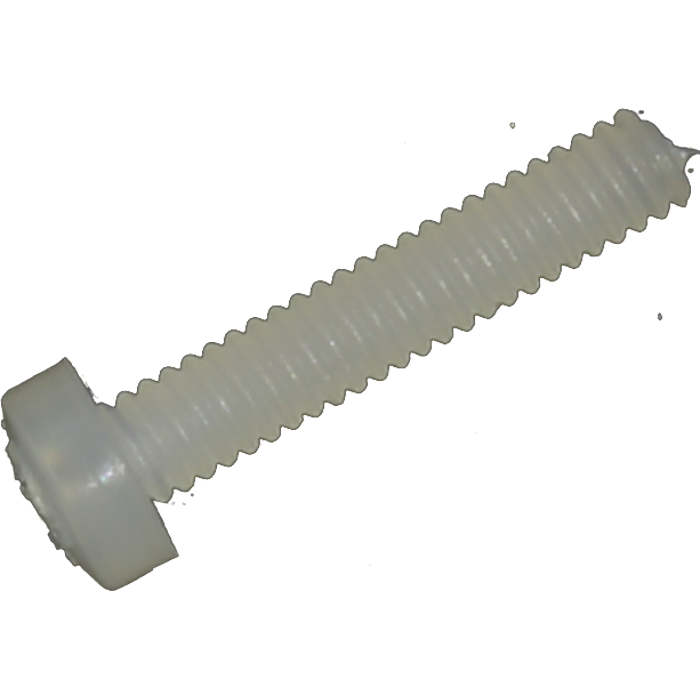 Nylon bolt M2 10 mm, 100 pcs.