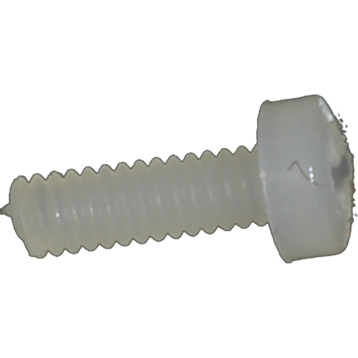 Nylon bolt M2 6 mm, 100 pcs.