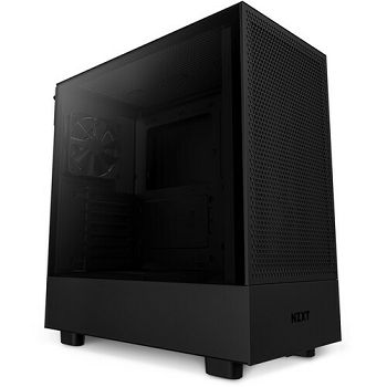 Kućište NZXT H5 Flow, crno, ATX, Type-C