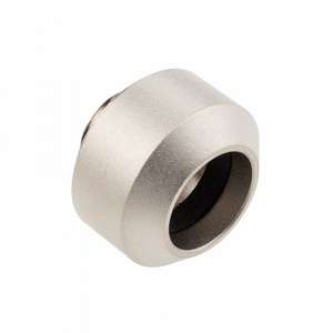 Optimus Hardtube Fitting, 14 mm - Satin Nickel-OP-FIT-HARD-14MM-NICKEL-SINGLE