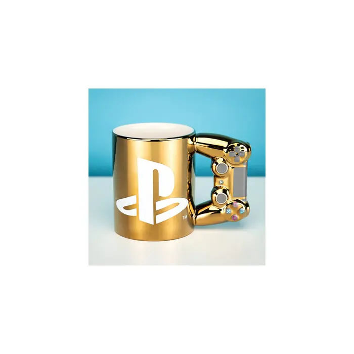 PALADONE Playstation 4 gold controller mug - 5055964735005