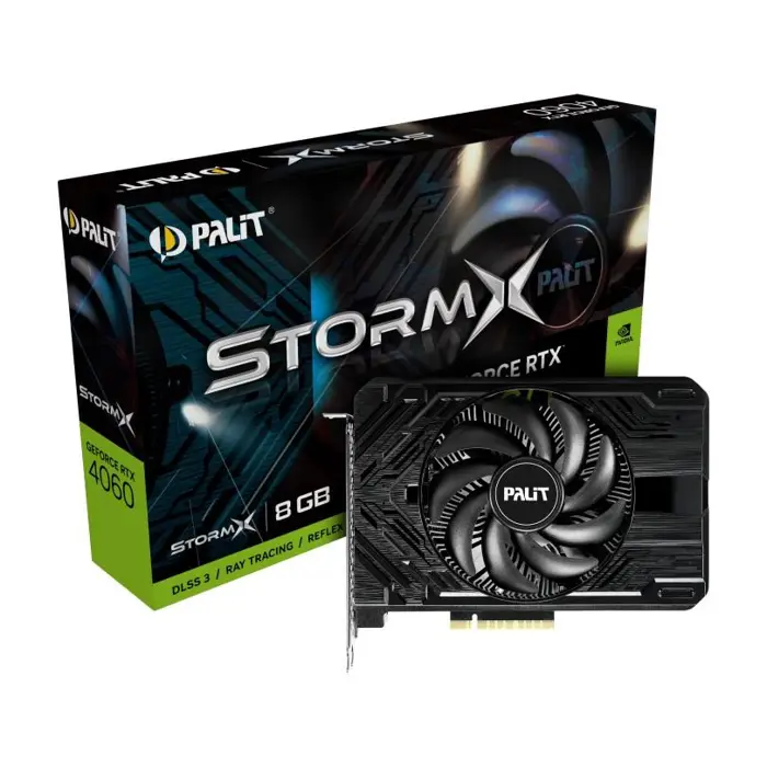 Palit NE64060019P1-1070F graphics card NVIDIA GeForce RTX 4060 8 GB GDDR6