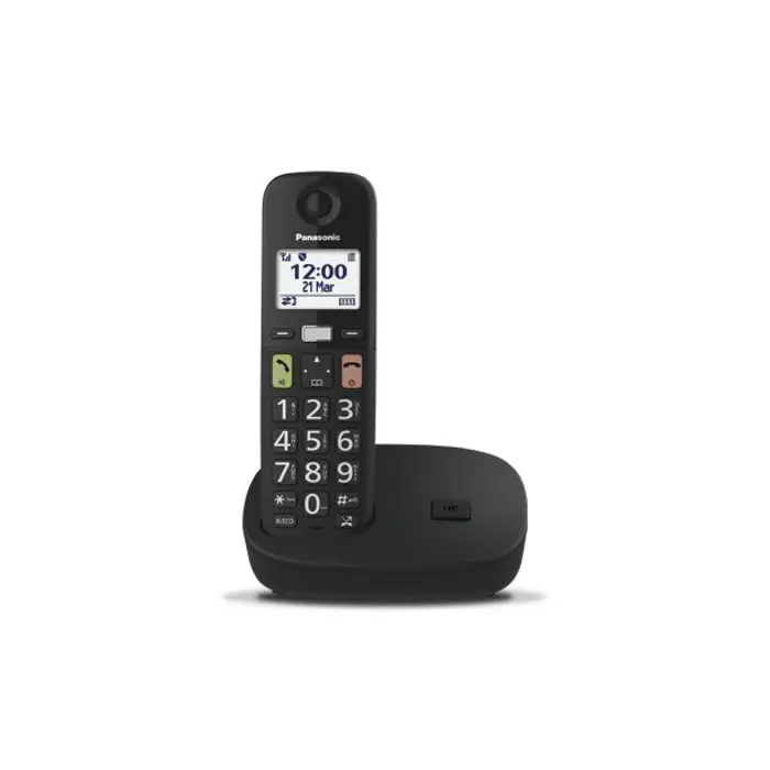 PANASONIC telefon bežični KX-TGU110FX crni