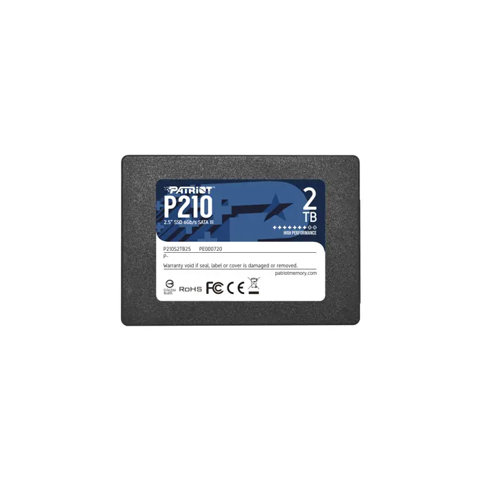 Patriot Memory P210 2.5" 2000 GB Serial ATA  III