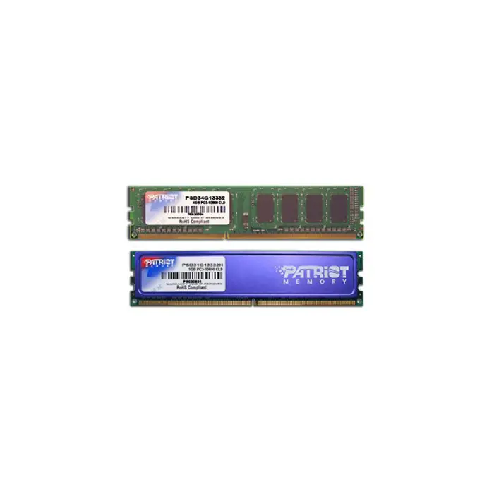 Patriot Memory PSD34G13332 memory module 4 GB DDR3 1333 MHz