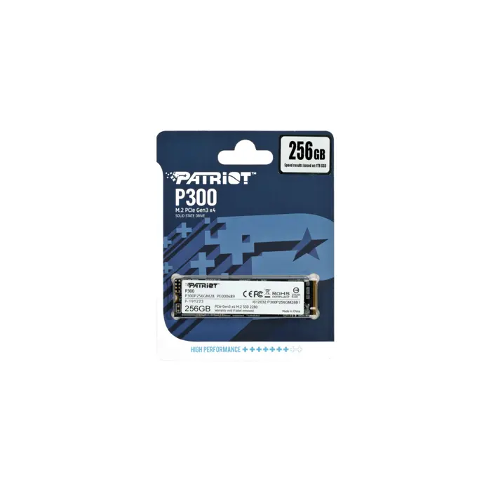 PATRIOT P300 M.2 PCI-EX4 NVME  256GB