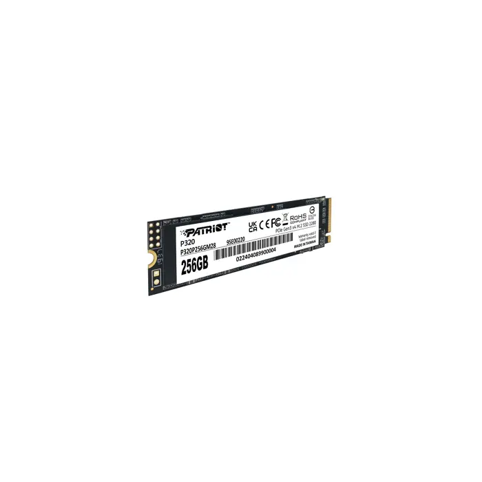 Patriot SSD P320 R2200/W1200, 256GB, M.2 NVMe