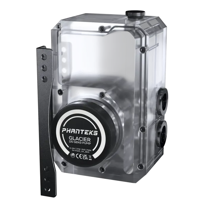 PHANTEKS Glacier EZ-Fit 140RES-D5 Pumpe und Ausgleichsbehälter - schwarz-PH-GEF_RES140_DBK