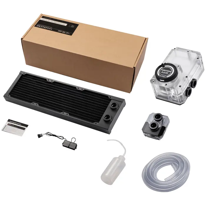 PHANTEKS Glacier EZ-Fit 360 SOFT-KIT, Wasserkühlungsset - schwarz-PH-GEF_KIT360-ST_DBK