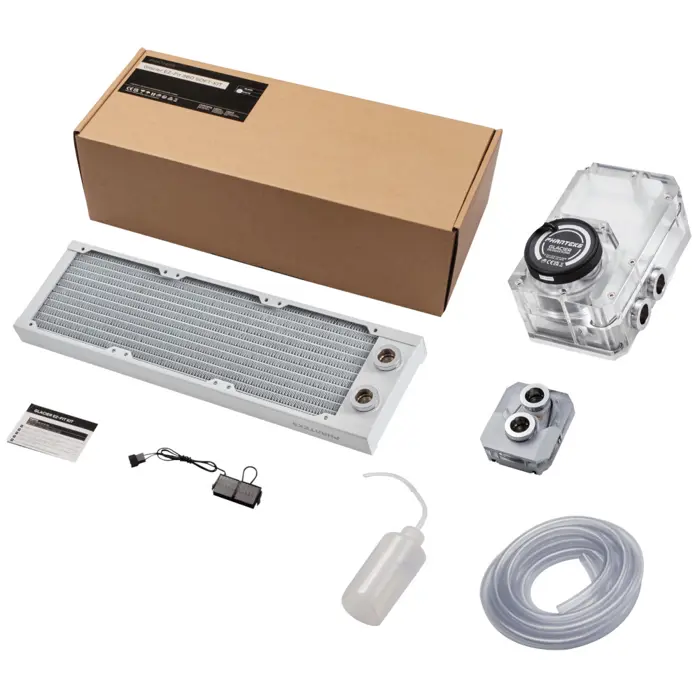 PHANTEKS Glacier EZ-Fit 360 SOFT-KIT, Wasserkühlungsset - weiß-PH-GEF_KIT360-ST_DWT