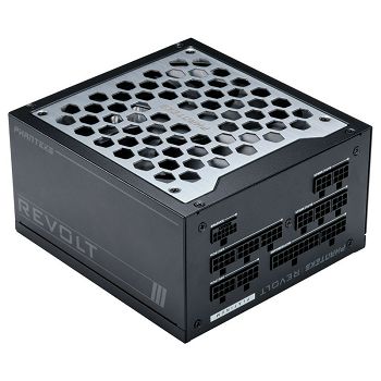 Phanteks Revolt 1000W Platinum, ATX 3.0, PCIe 5.0, modularno - 1000 Watt, crno PH-P1000PR_BK01C