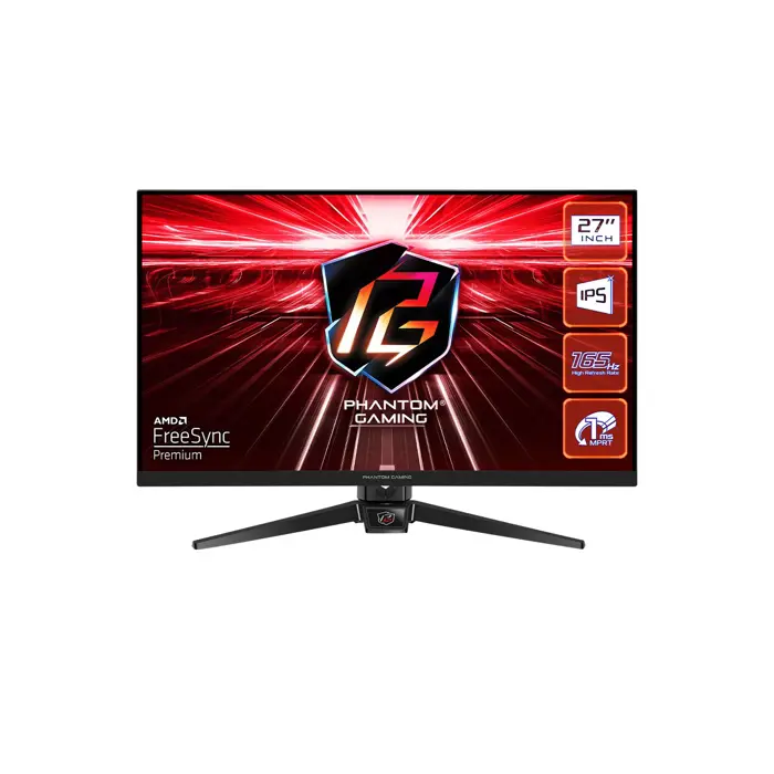 Phantom PG27FF1A | 27 " | IPS | 1920 x 1080 pixels | 16:9 | 1 ms | 250 cd/m2 | Black | 1 | HDMI ports quantity 2 | 165 Hz