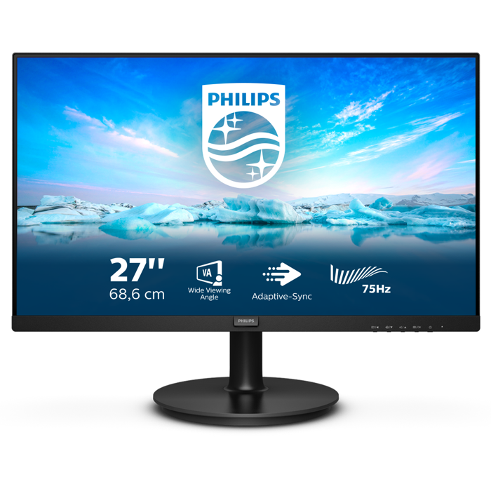 Philips 272V8LA 27", VA, VGA, HDMI, DP, zvuč.