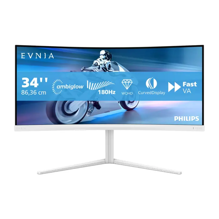 Philips 34M2C5501A 34", WQHD, 2xHDMI, 2xDP, 180Hz