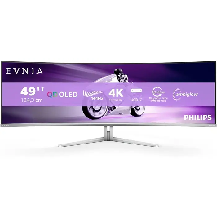 Philips 49" 49M2C8900L, QD OLED, 2xHDMI, DP, USB-C