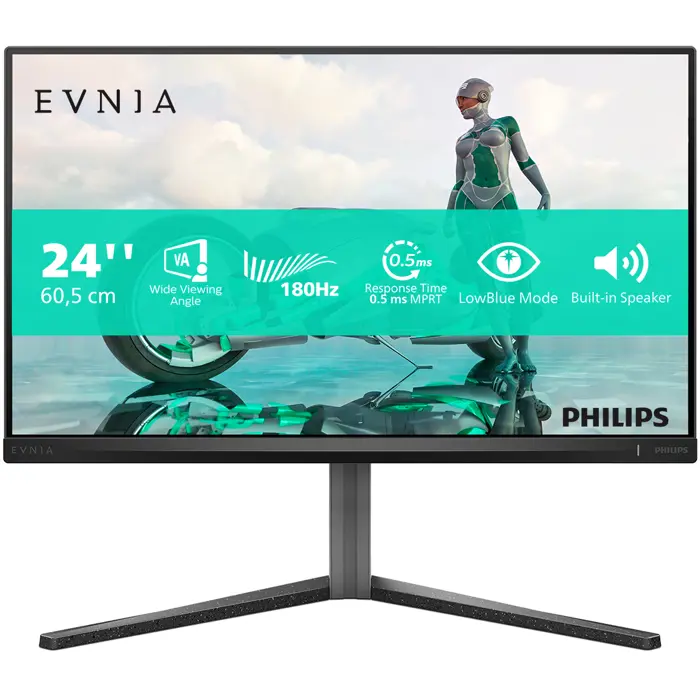 Philips IPS 24" 27M2N3200A, 2xHDMi, DP, 180Hz, HAS