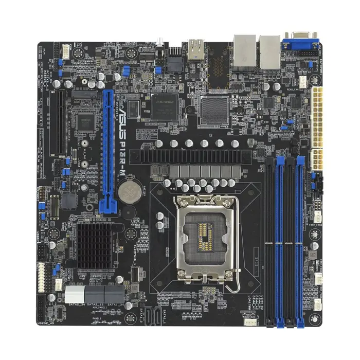 Płyta główna Asus P13R-E 1x LGA1700 Intel Xeon E-24XX C266 (4xDIMM, 8x SATA, 2xM.2, 2x1GbE, ASMB11-iKVM, ATX)