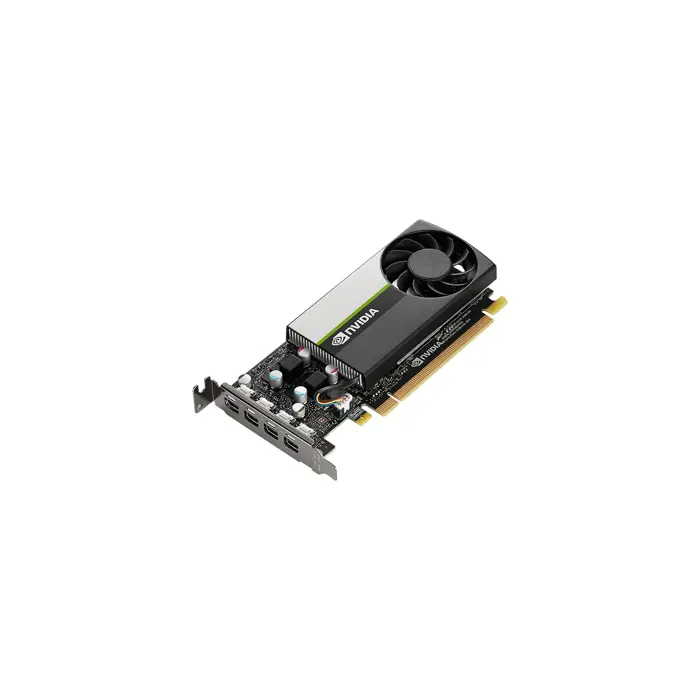 PNY VCNT1000-8GB-PB NVIDIA T1000 8GB GDDR6 4x MINI DISPLAYPORT PCI EXPRESS 3.0 LP - ATX BRACKET RETAIL