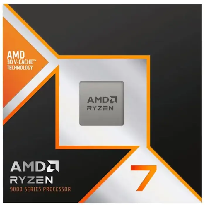 Procesor AMD Ryzen 7 9800X3D BOX, 5.20GHz, S.AM5, 8C/16T, 100-100001084WOF