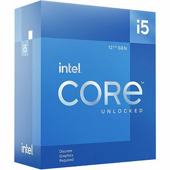 Procesor INTEL Core i5 12600KF, 10core, 3.6GHz, box, S.1700 