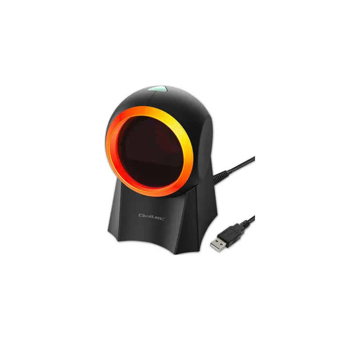 Qoltec 50857 Wired desktop barcode scanner 1D | 2D