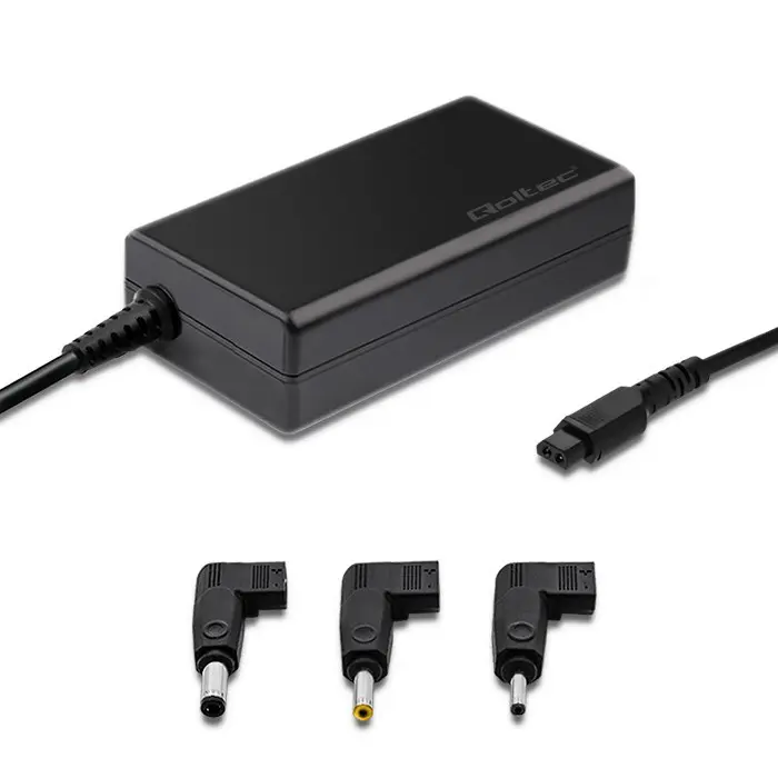 Qoltec 52415 Power adapter designed for Samsung Sony 65W | 3 plugs | +power cable