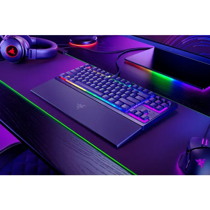 Razer Ornata V3 Tenkeyless keyboard Gaming USB QWERTZ Black