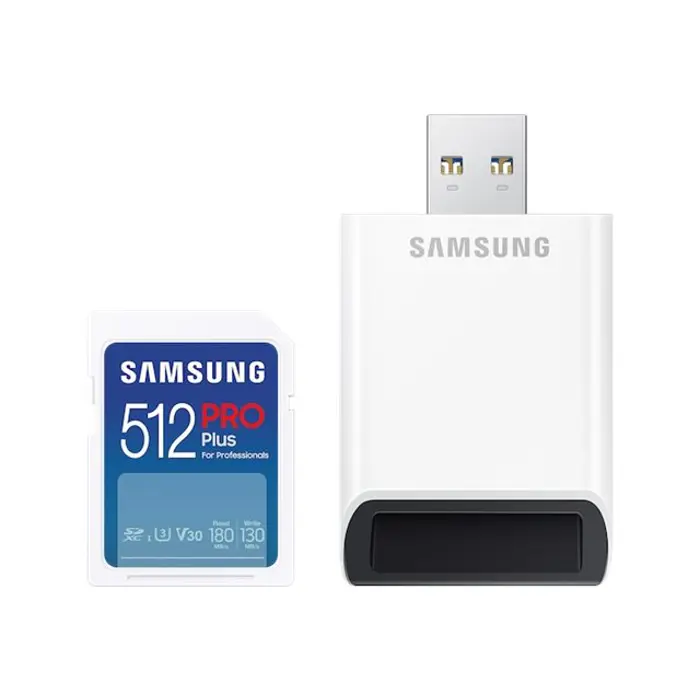 SAMSUNG PRO Plus Reader SDXC Card 512GB