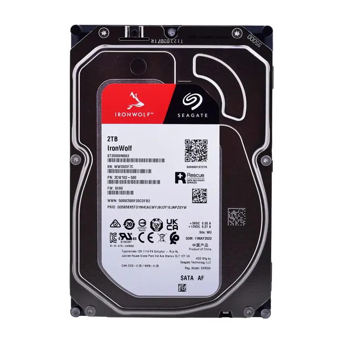 Seagate IronWolf ST2000VN003 internal hard drive 3.5" 2000 GB Serial ATA III