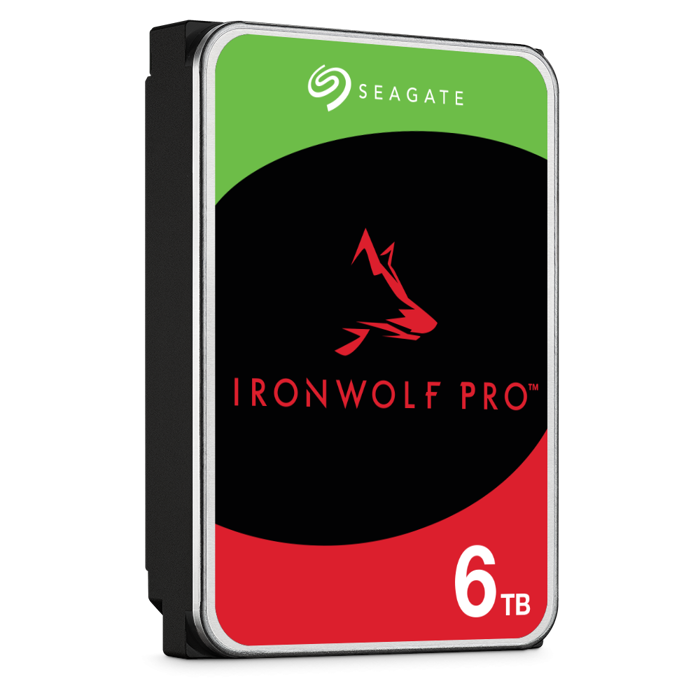 Seagate NAS Hard Drive 6TB 7200 256MB SATA3 IronWolf PRO