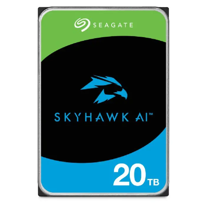 Seagate SkyHawk AI 20 TB internal hard drive 12 TB 7200 RPM 512 MB 3.5" Serial ATA III