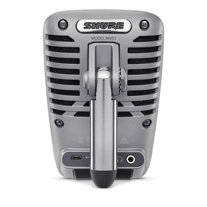 Shure MOTIV MV51 Grey Digital camcorder microphone