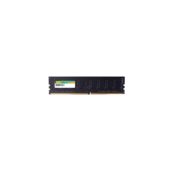 SILICON POWER DDR4 UDIMM RAM memory 2666 MHz CL19 16 GB (SP016GBLFU266X02) Black