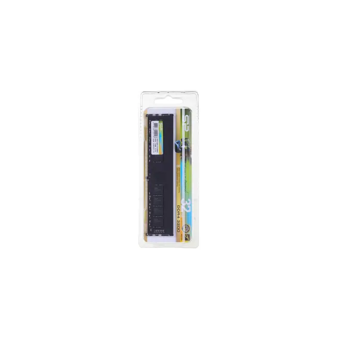 SILICON POWER DDR4 UDIMM RAM memory 3200 MHz CL22 32 GB (SP032GBLFU320X02) Black