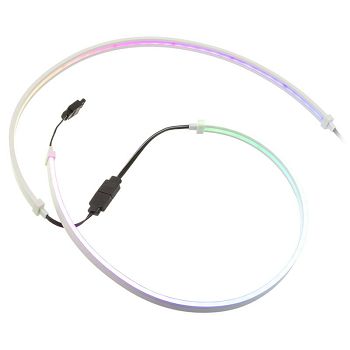 SilverStone LS04, ARGB LED strip, pack of 2 - white SST-LS04