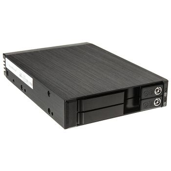 SilverStone SST-FS202B 3,5 Zoll Hot-Swap für 2x 2,5 Zoll HDD/SSD SST-FS202B